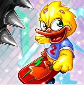 Le jeu en ligne Skate Duck 2